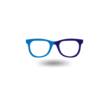 Glasses logo icon vector templateのイラスト素材