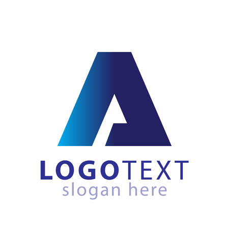 A Initial letter logo vectorのイラスト素材