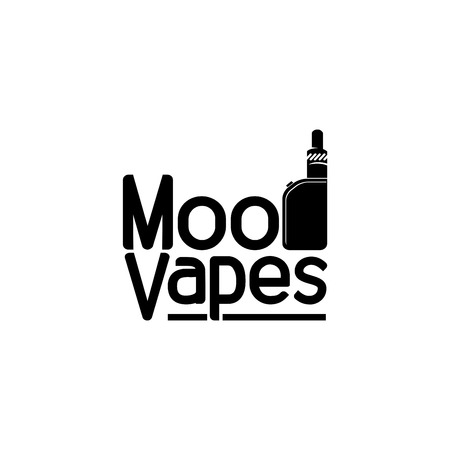 Vapor Smoke Electric Logo Vectorのイラスト素材