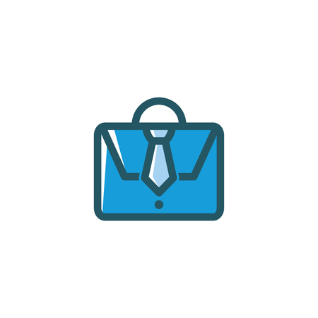 Work Bag Line Art Logo Icon Vectorのイラスト素材