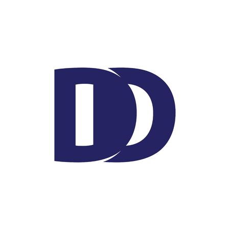 DD Initial letter Logo Vector Templateのイラスト素材