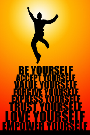 Be yourself illustration