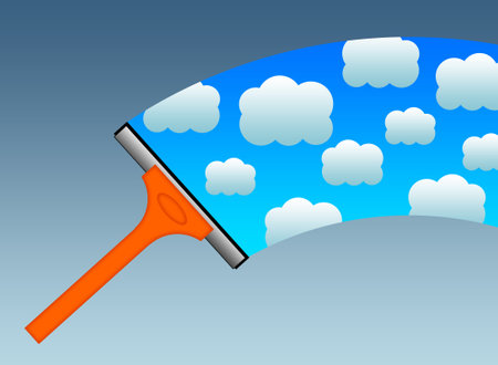 Clear vision illustration