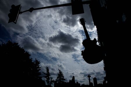 city silhouetteの写真素材
