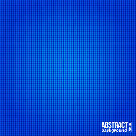Blue modern geometrical abstract cell background. Vector Illustration.のイラスト素材