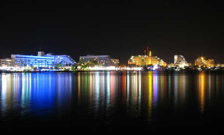 The Waterfront of Eilat, Israel.の写真素材