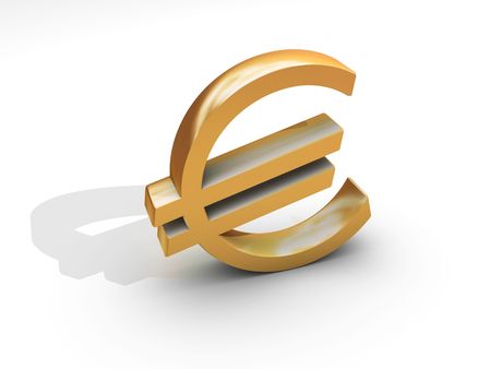 Euro symbolの写真素材