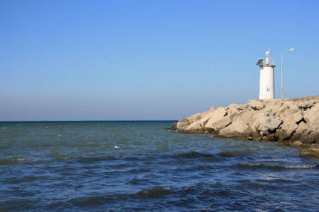 Lighthouse Side Of Blackseaの写真素材