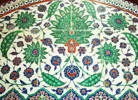 Old ,Original Turkish Wall Tilesのeditorial素材