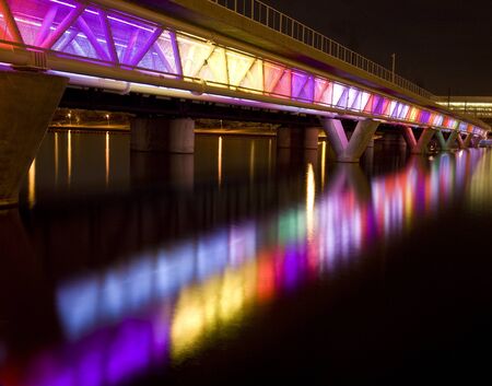 Colorful Bridge in Tempe Arizonaのeditorial素材