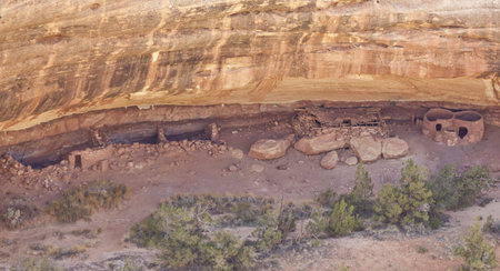 Horsecollar Ruinの写真素材