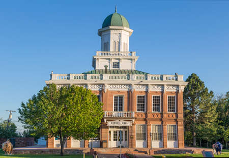 Historic Council Hall Building in Salt Lake City Utahの写真素材