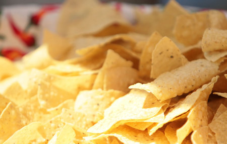 Tortilla Chips in a Bowl