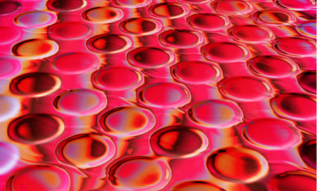 Red Foil Print Digital Background
