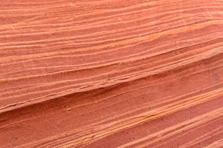 Unique sandstone formations on the border of Arizona and Utah in the United Statesの写真素材