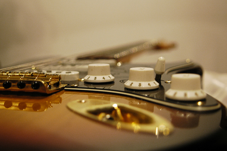 Electric guitarの写真素材