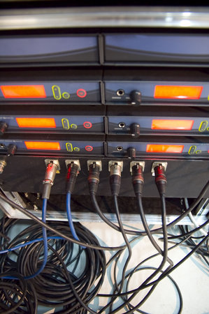 Audio mixing board - Wireless Microphone Systems for professional production