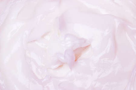 Close up of Pink Facial Cream Backgroundの写真素材