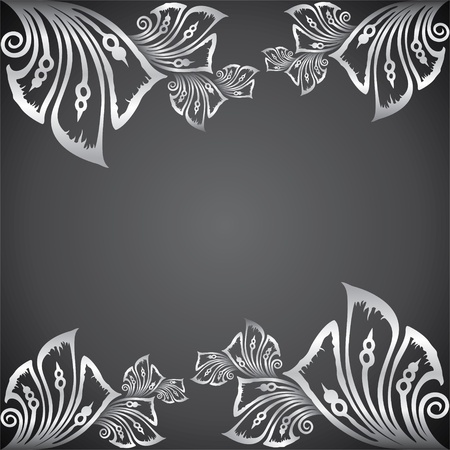 classic design border backgroundのイラスト素材