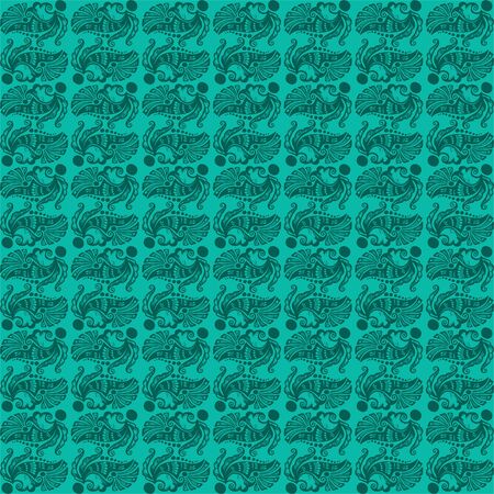 classic design pattern backgroundのイラスト素材