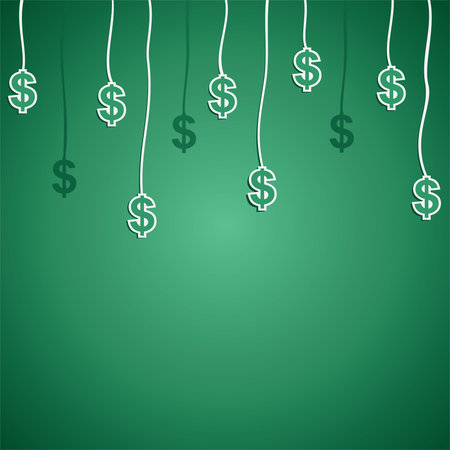 dollar currency symbol stock のイラスト素材