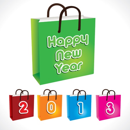 New Year Greeting,2013のイラスト素材