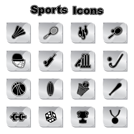 Set of Sports Iconsのイラスト素材