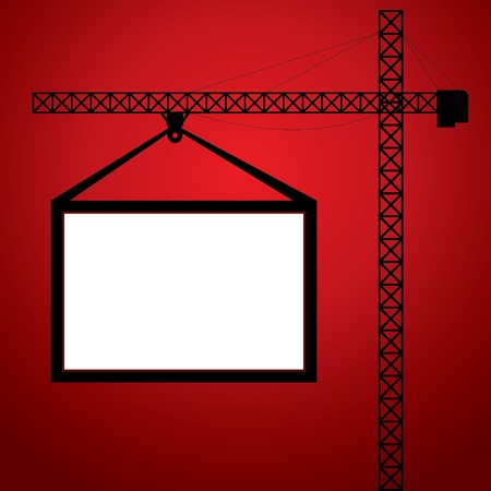 hording or advertising concept stock vectorのイラスト素材