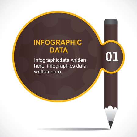 education or business infographic vectorのイラスト素材