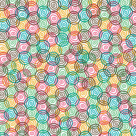 abstract color swirl circle background stock vectorのイラスト素材