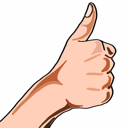 Hand sign OKのイラスト素材