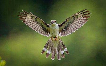 Red-footed falcon (Falco rufescens)の素材