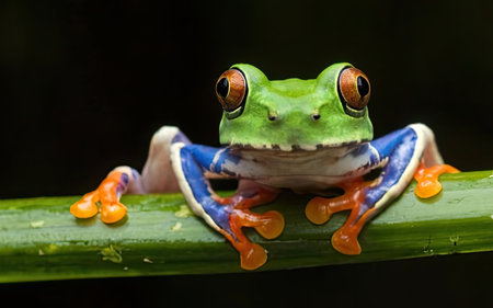 Red-eyed Tree Frog (Agalychnis callidryas)の素材