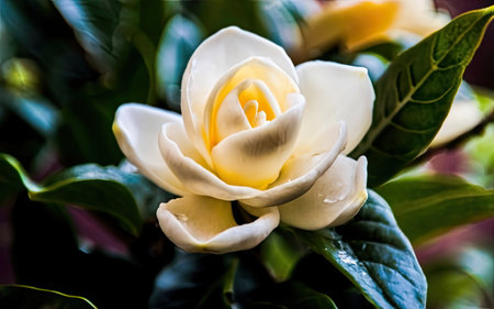 Camellia jasminoides,Gran Canaria,Spainの素材