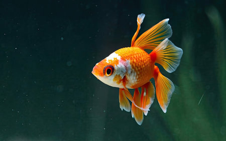 goldfish in the aquarium, goldfish in the aquarium, goldfishの素材