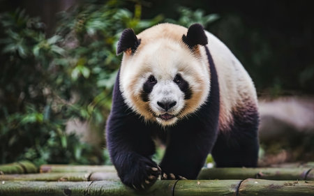 Giant panda (Ailuropoda melanoleuca)の素材