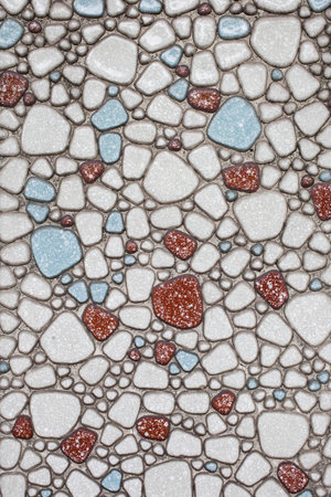 art  pebble wall