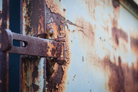 steel rustの写真素材