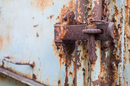 steel rust, Master key, Lockedの写真素材