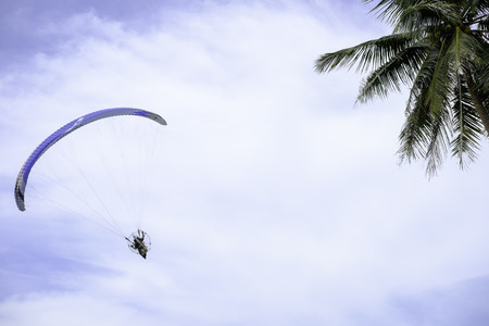 paramotorの写真素材