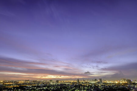 Art of sky, background, Bangkok Thailandの写真素材