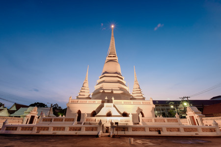 Wat Khemaphirataram Rachaworawihan, Nontaburi Province , Thailand, 1893の写真素材