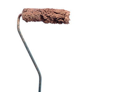 old paintbrushの写真素材