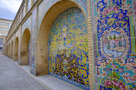 Golestan palace, Tehran, Iranのeditorial素材
