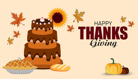 Thanksgiving Dayのイラスト素材