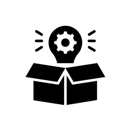 Mlm Marketing vector solid icon. Marketing and advertising symbol EPS 10 fileのイラスト素材