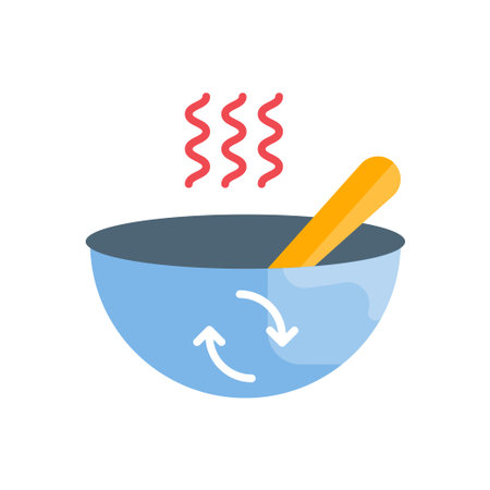 Biodegradable bowl vector Flat icon style illustration. EPS 10 fileのイラスト素材