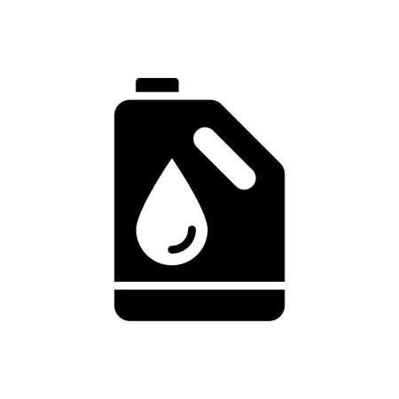Fuel vector Solid icon style illustration. EPS 10 fileのイラスト素材