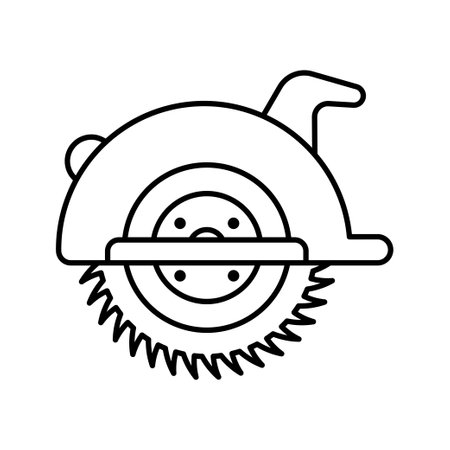 Hand Grander vector Outline icon style illustration. EPS 10 fileのイラスト素材