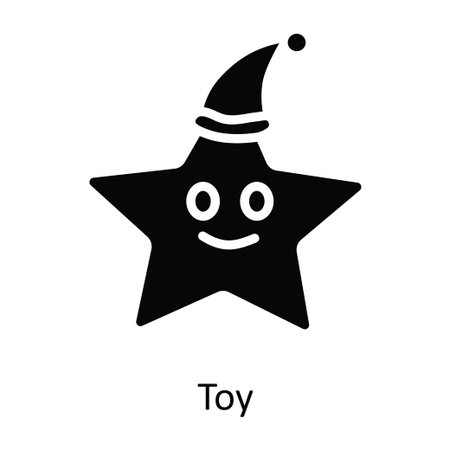 Toy vector Solid Icon Design illustration. Christmas Symbol on White background EPS 10 Fileのイラスト素材